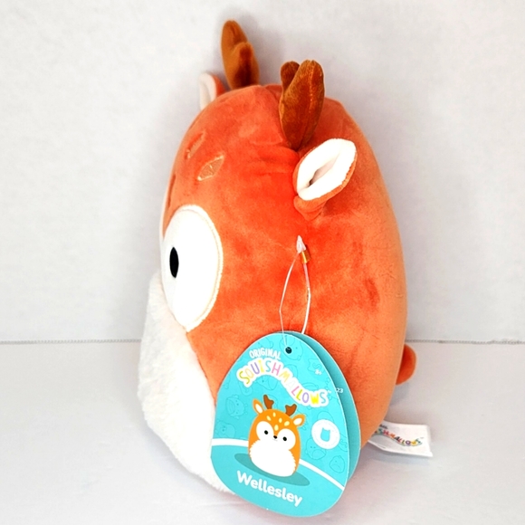 WELLESLEY 🦌 FTM ☆ Orange & White Fawn Original Squishmallow ☆ NWT ☆ - Picture 4 of 8
